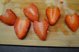 7) ... um mehrere Erdbeer-Herzen zu erhalten