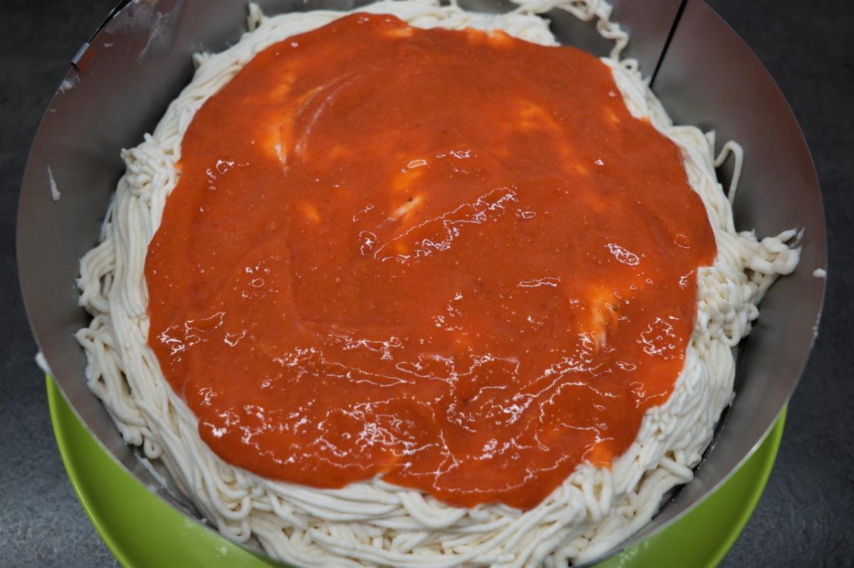 Erdbeer-Spaghetti-Torte – Sabrinas Backvergnügen