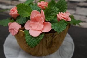 Blumentopf-Kuchen