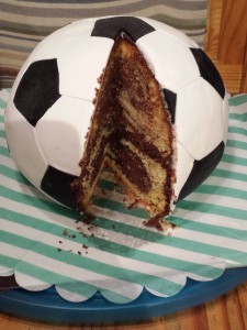 Fussball-Torte